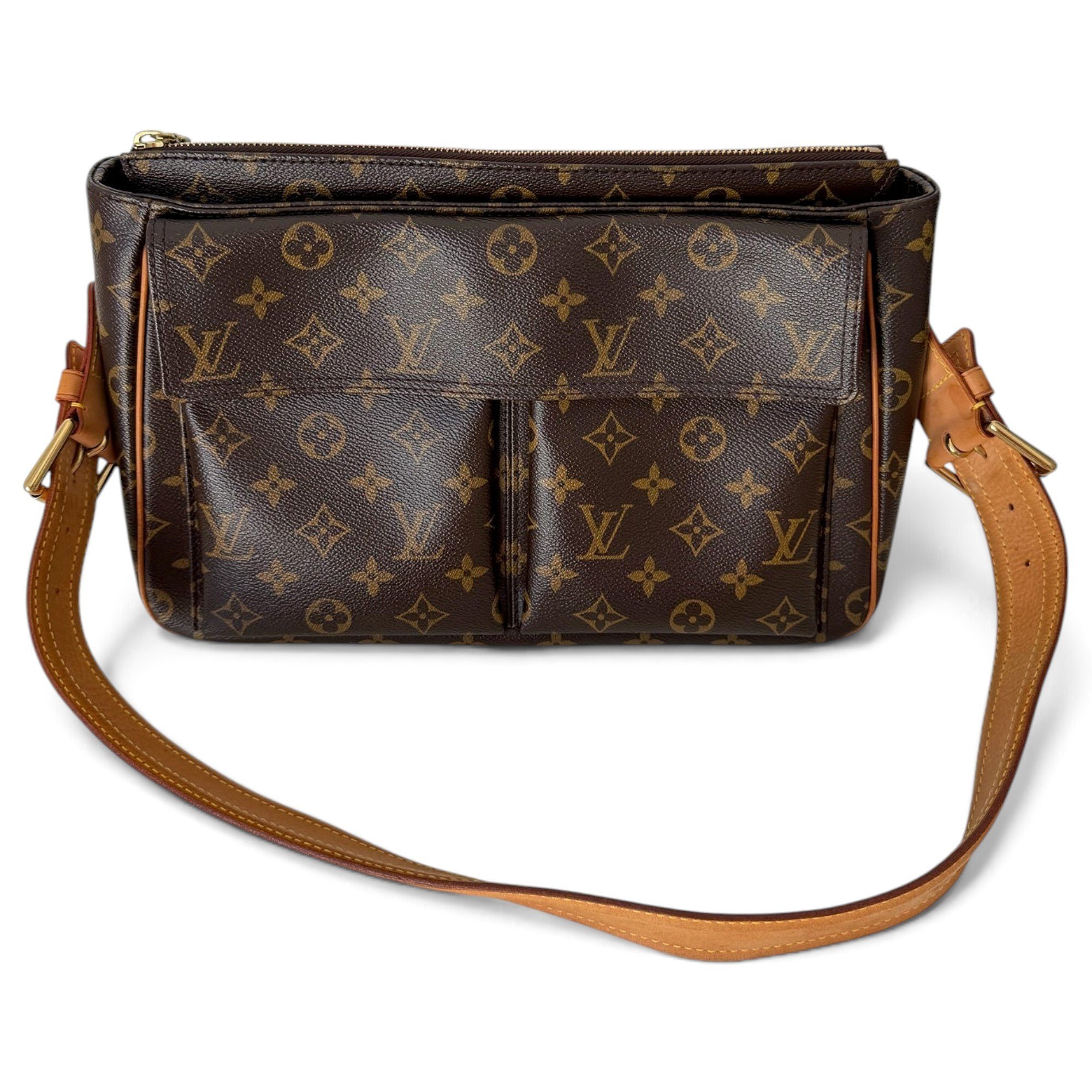 Viva Cité leather handbag