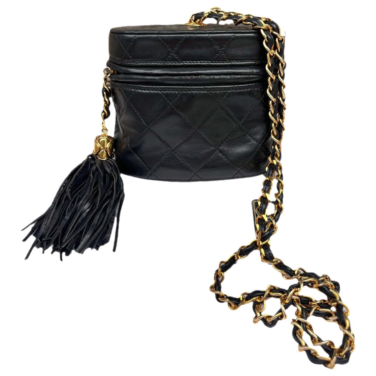 Trendy CC Vanity leather handbag