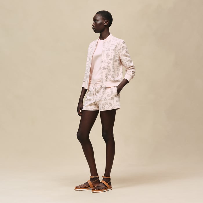 Rose Opaline "Ferronnerie Remix" Shorts
