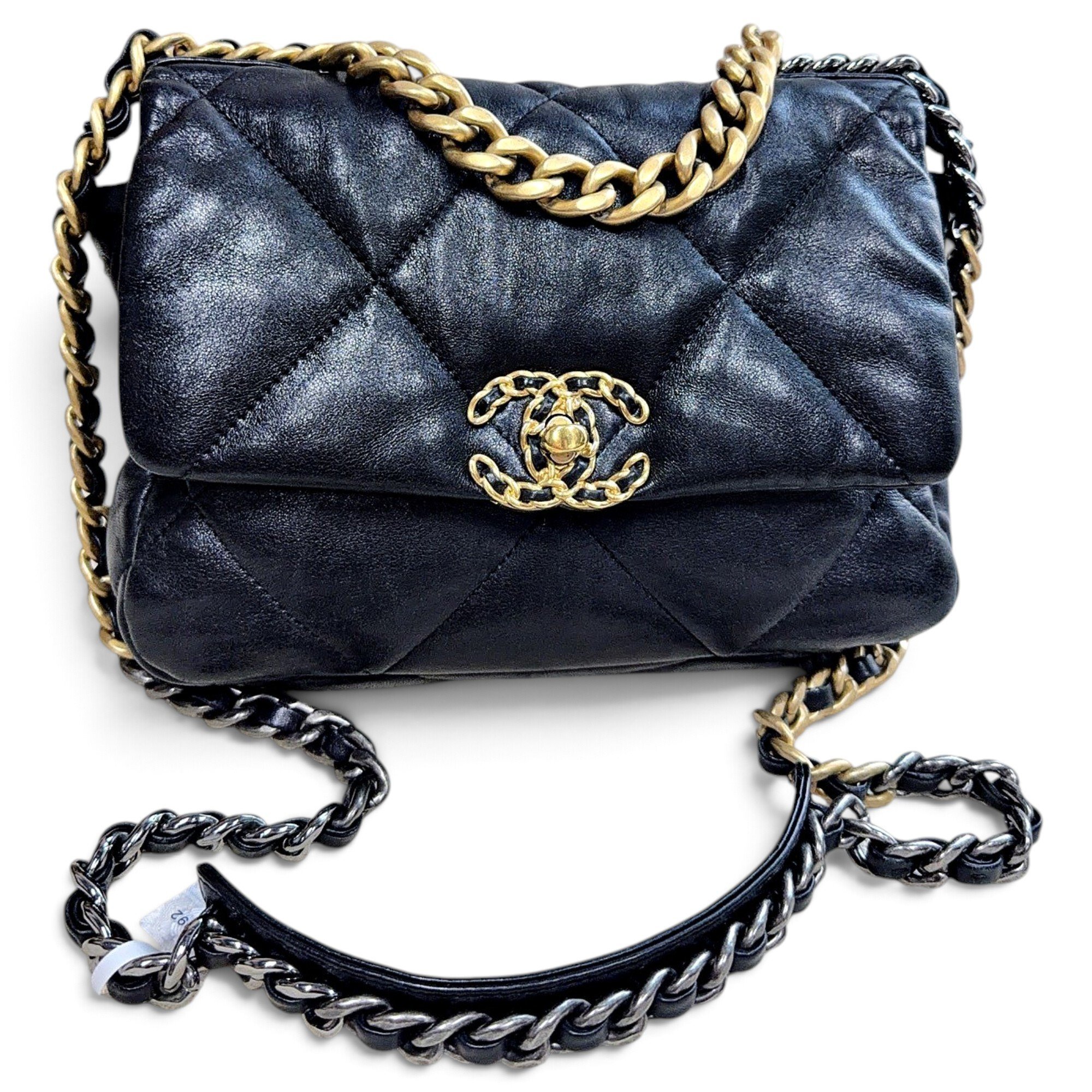 Chanel 19 leather handbag