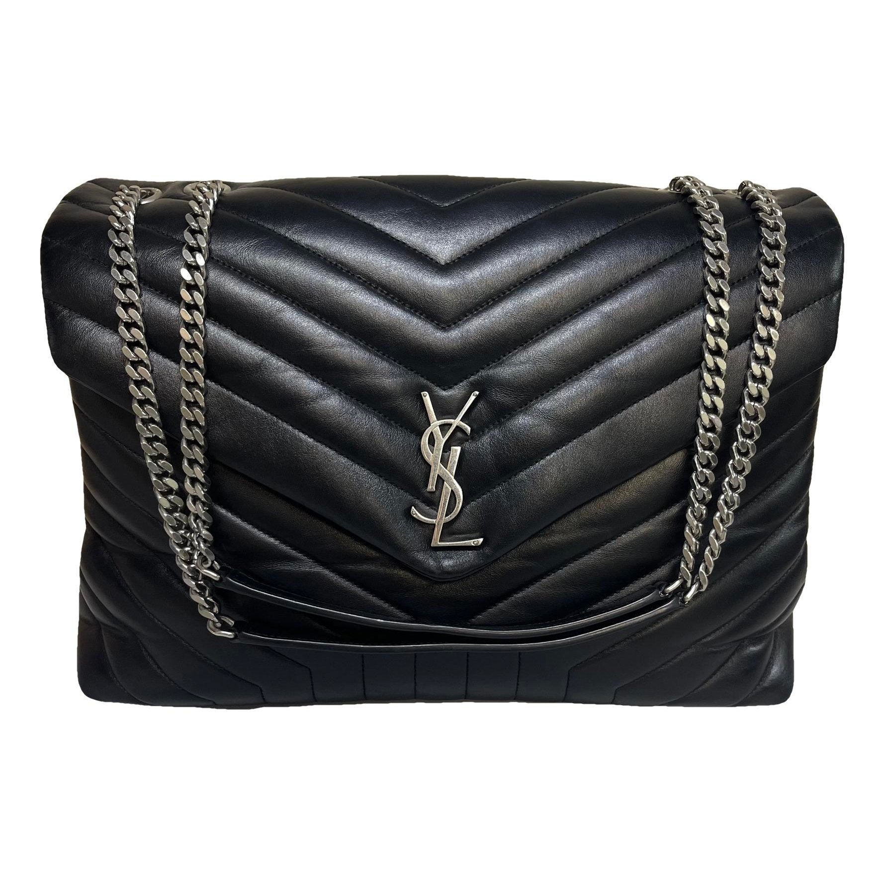 Loulou leather handbag