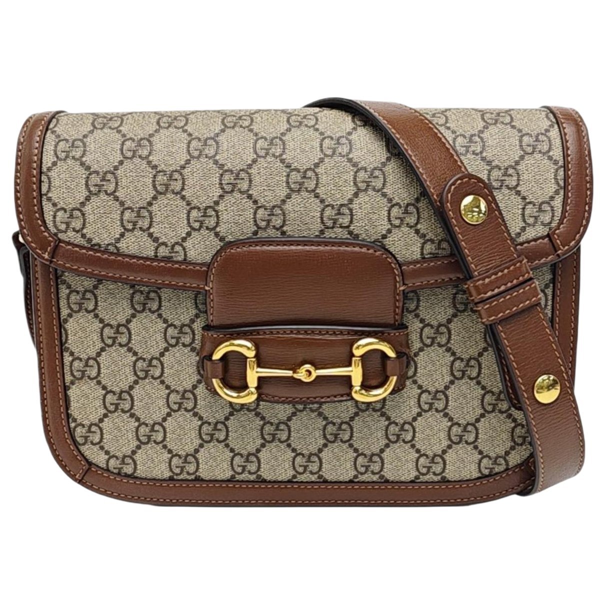 Handle Horsebit 1955 leather handbag