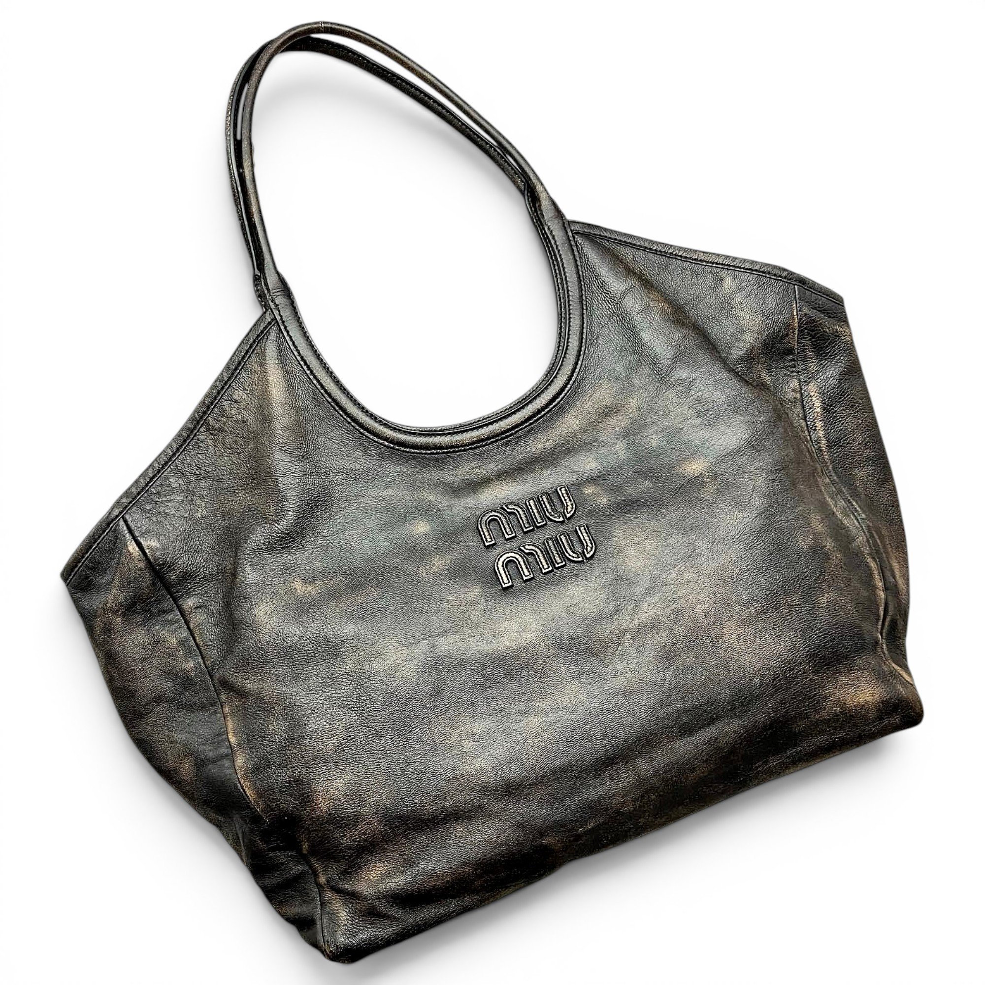 Leather handbag