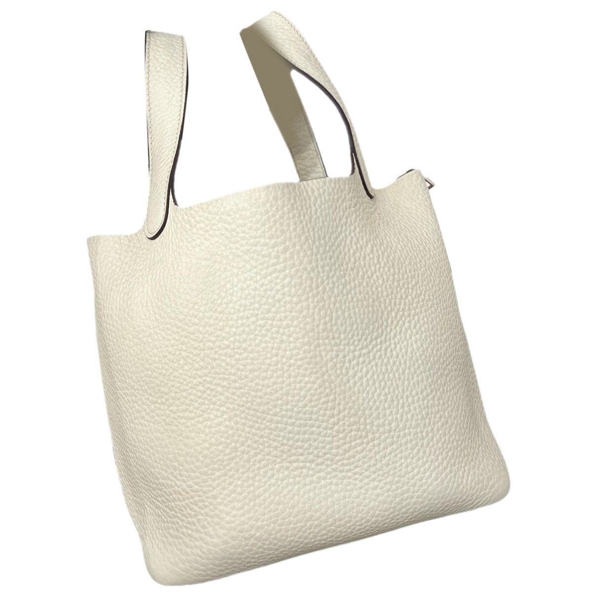 Picotin leather handbag