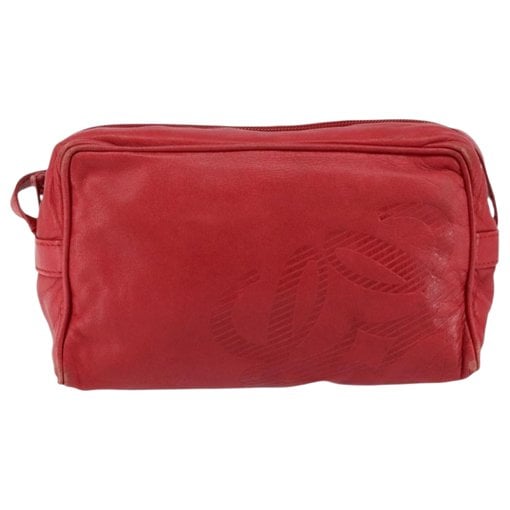Anagram leather handbag