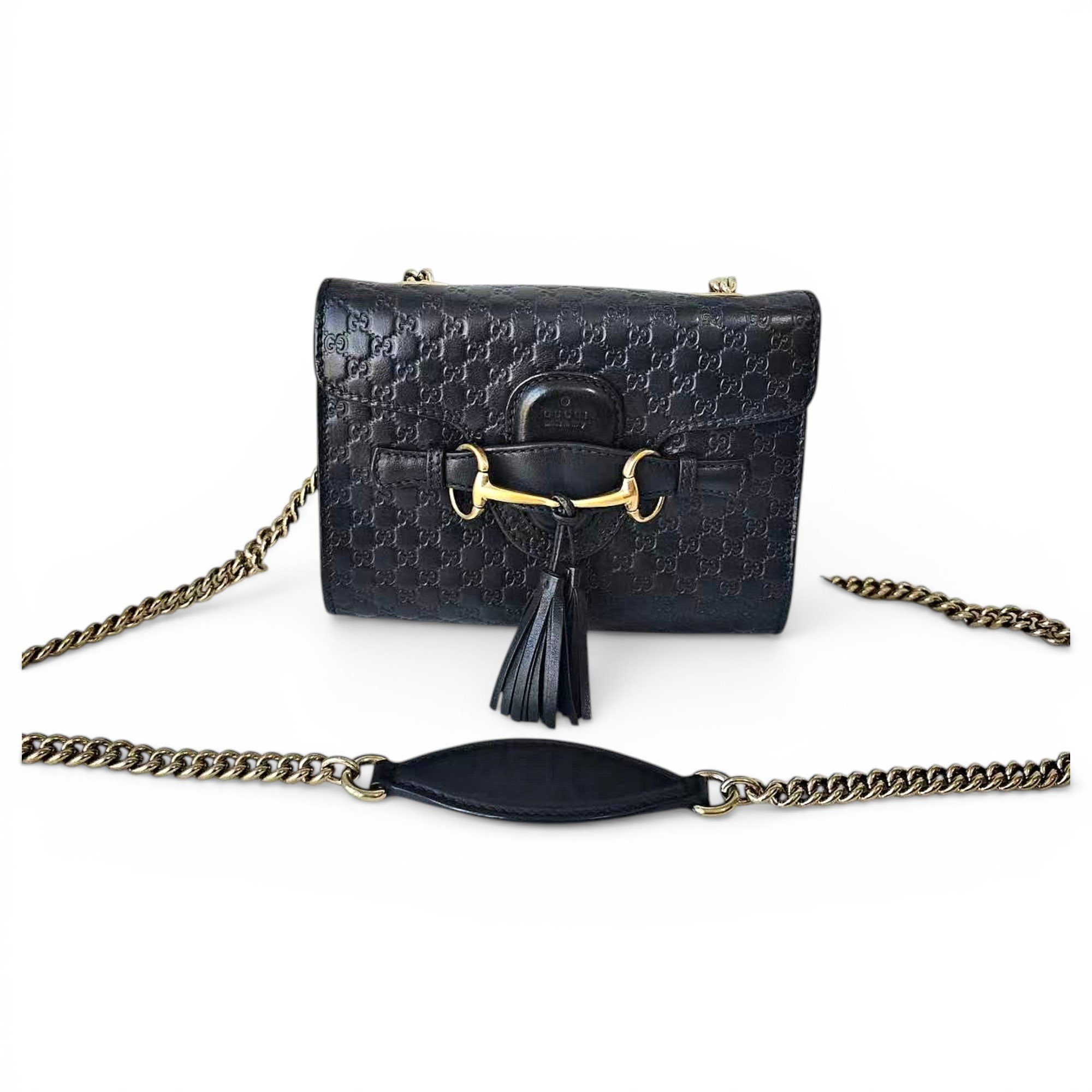 Emily leather crossbody bag
