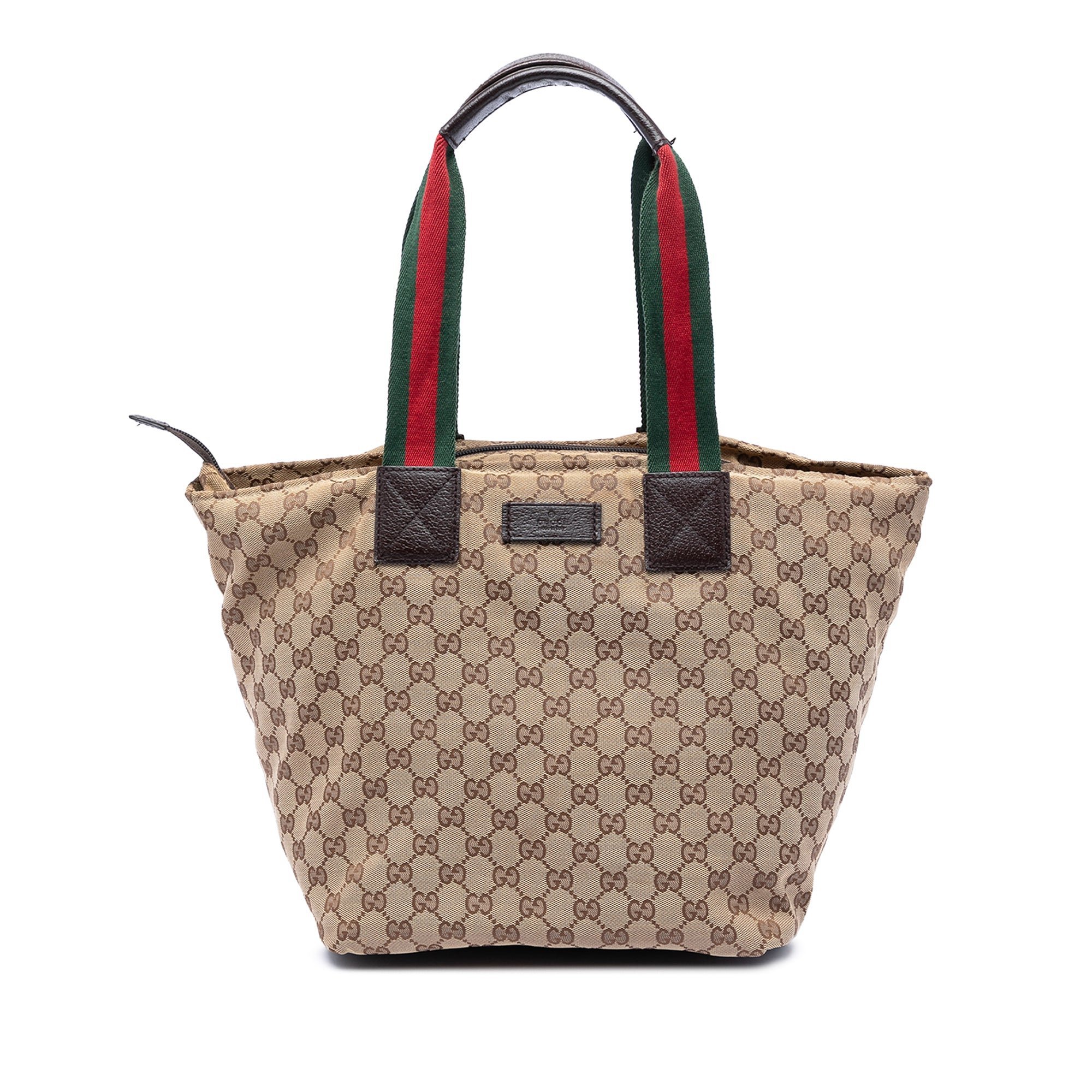 Leather tote