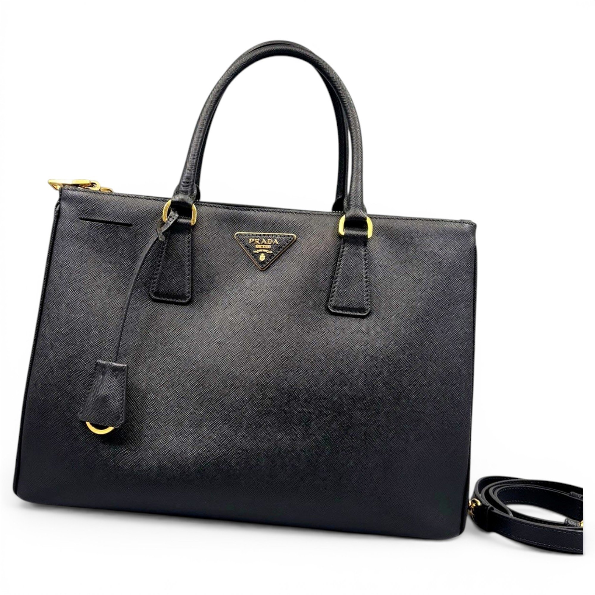 Galleria leather handbag
