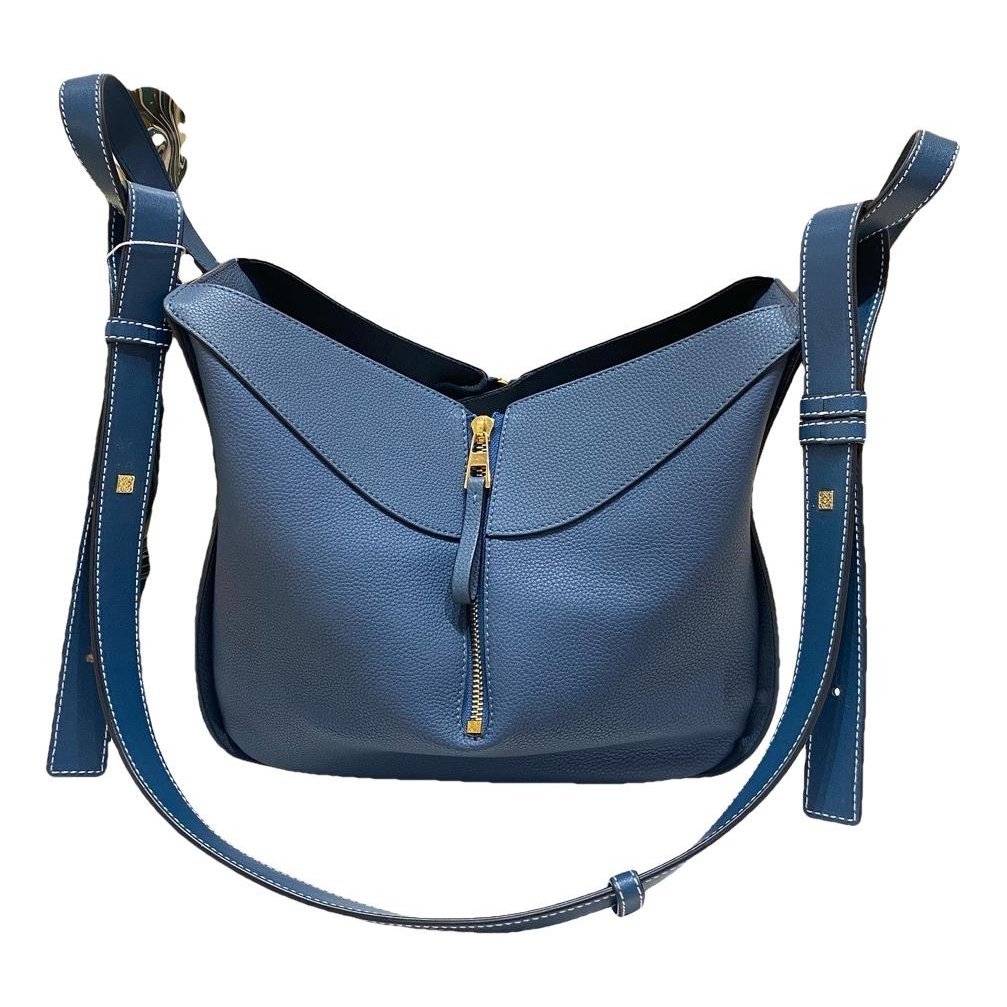 Hammock leather handbag