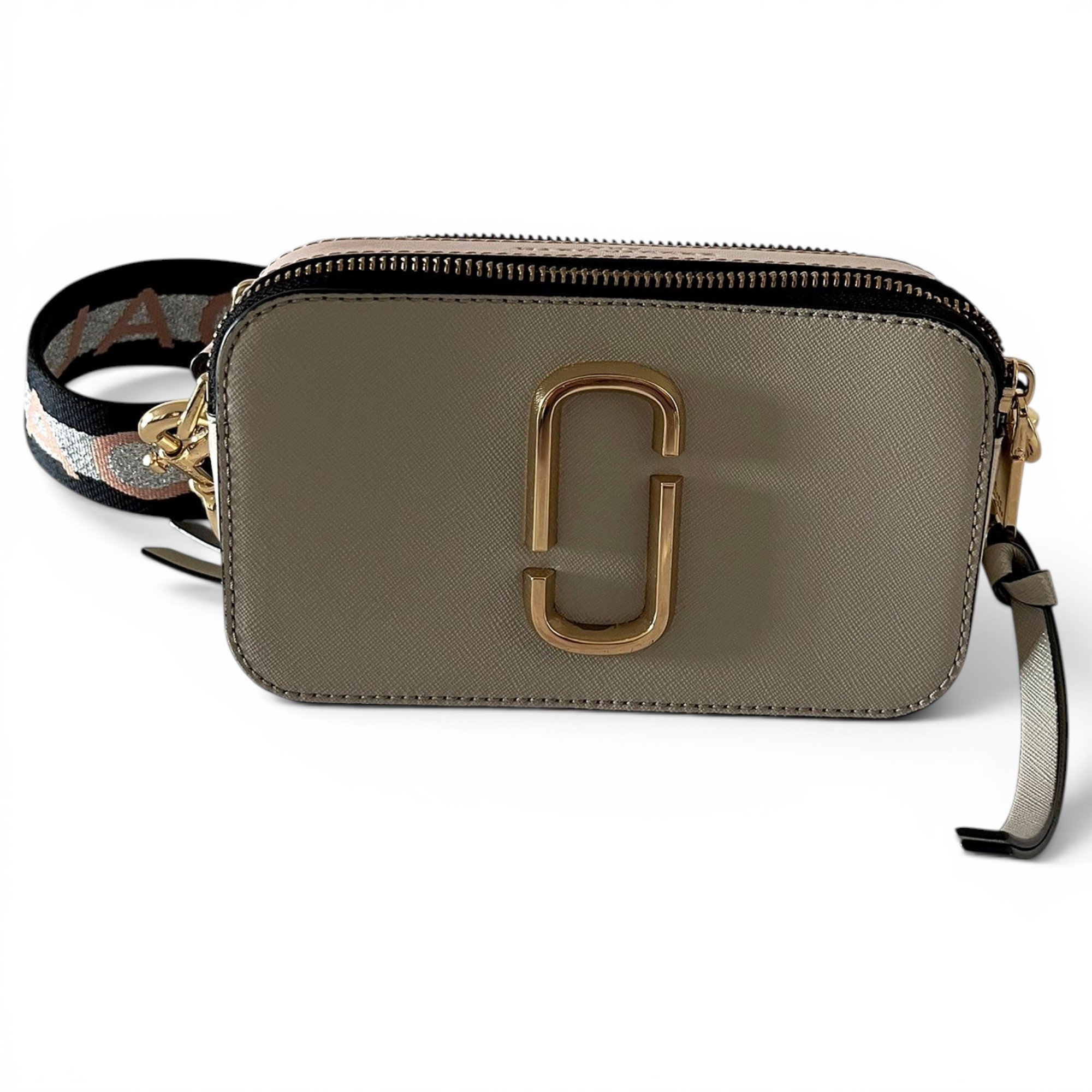 Snapshot leather crossbody bag