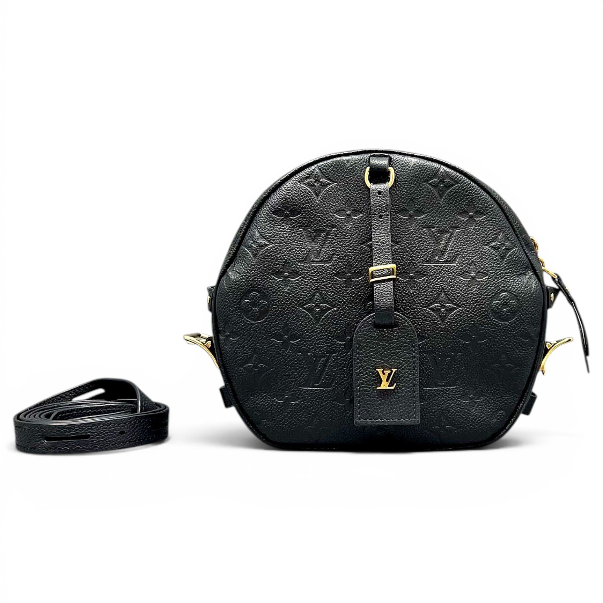 Boîte chapeau souple leather crossbody bag