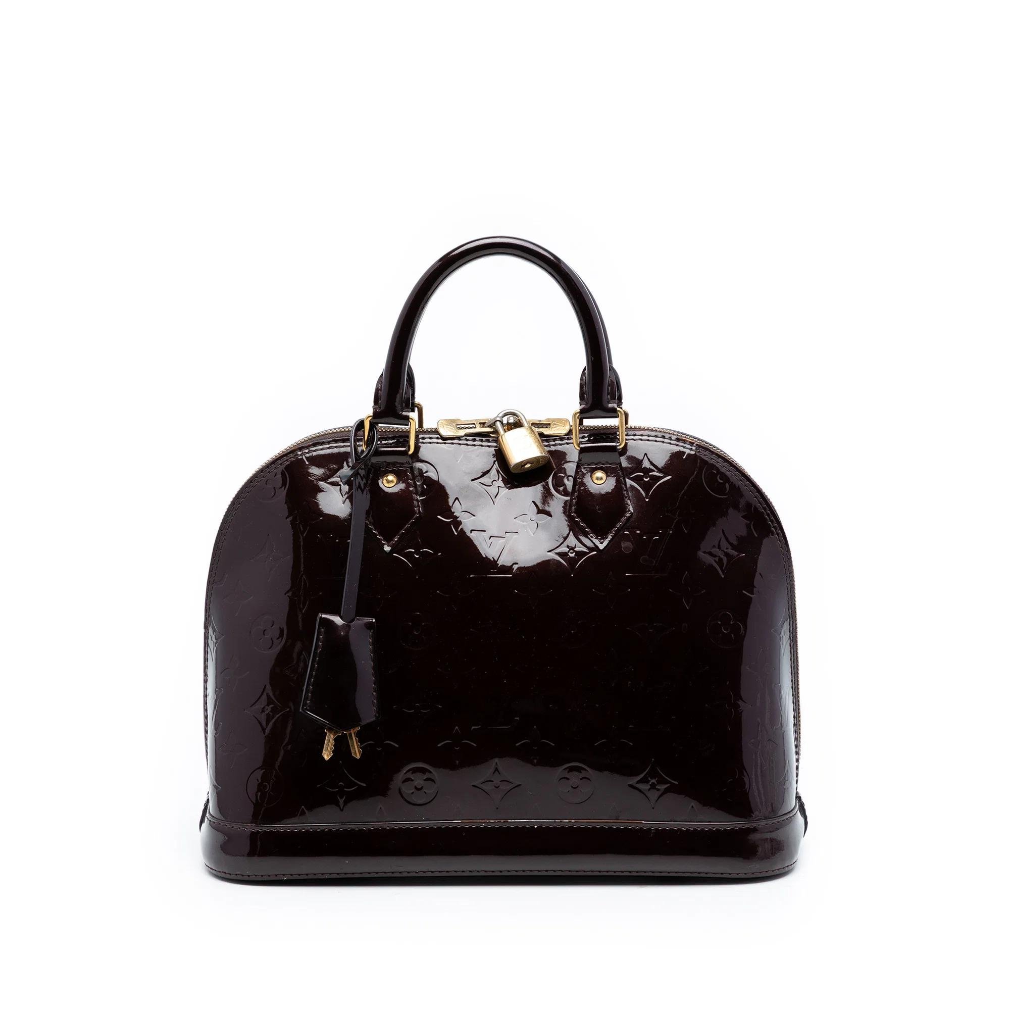 Alma leather handbag
