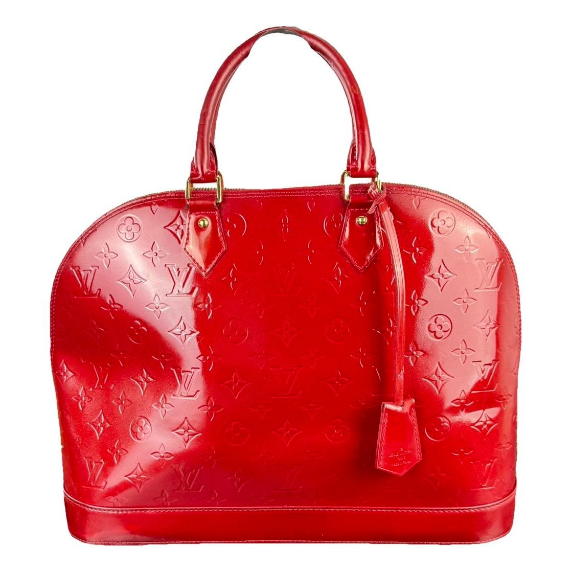 Alma patent leather handbag