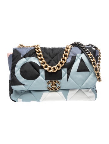 Maxi 19 Silk Flap Bag