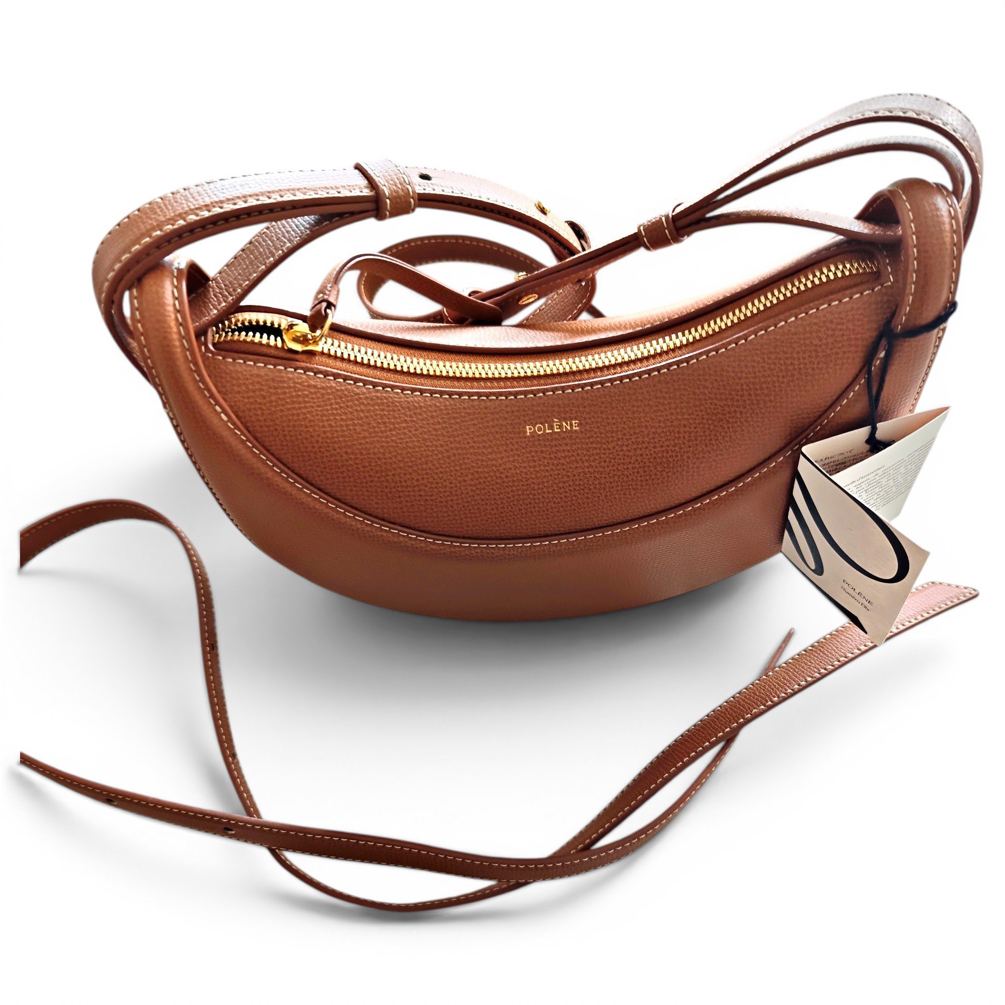 Numéro Dix leather handbag