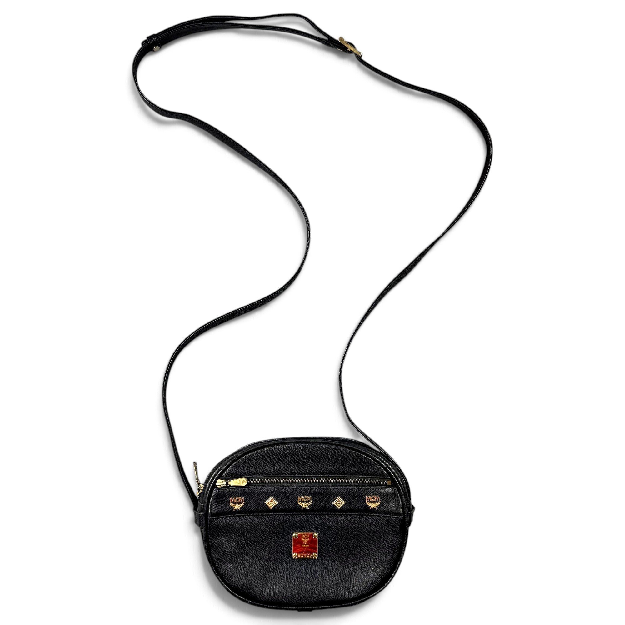 Leather crossbody bag
