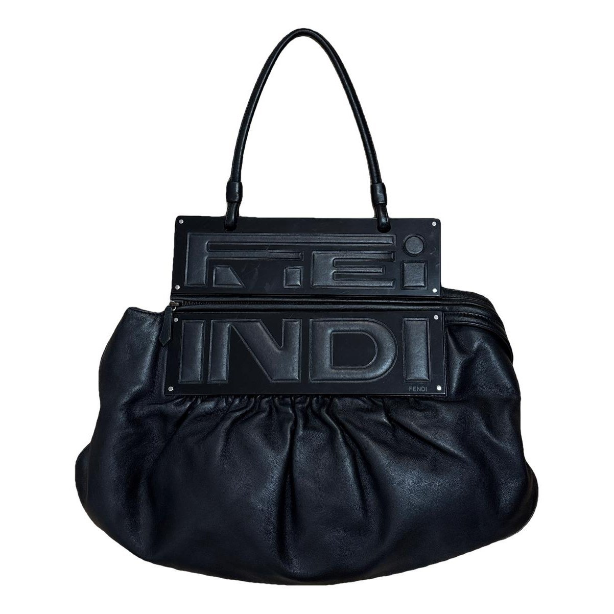 Leather handbag