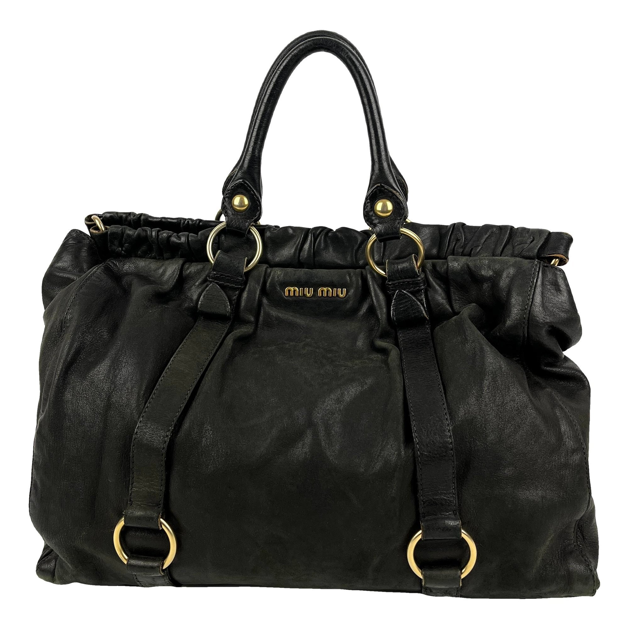 Vitello leather handbag