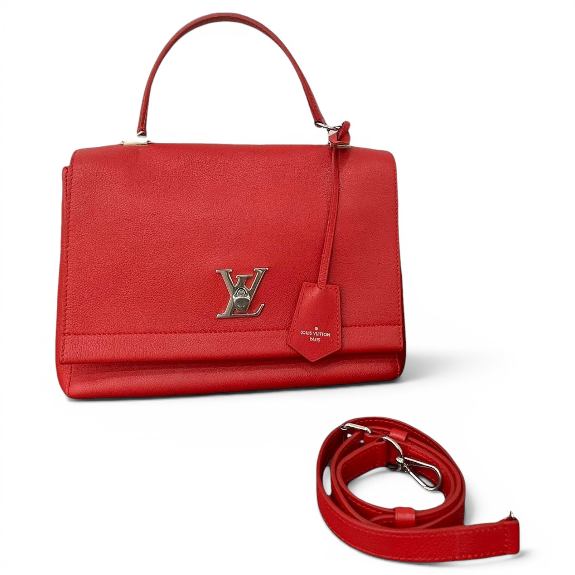 Lockme leather handbag