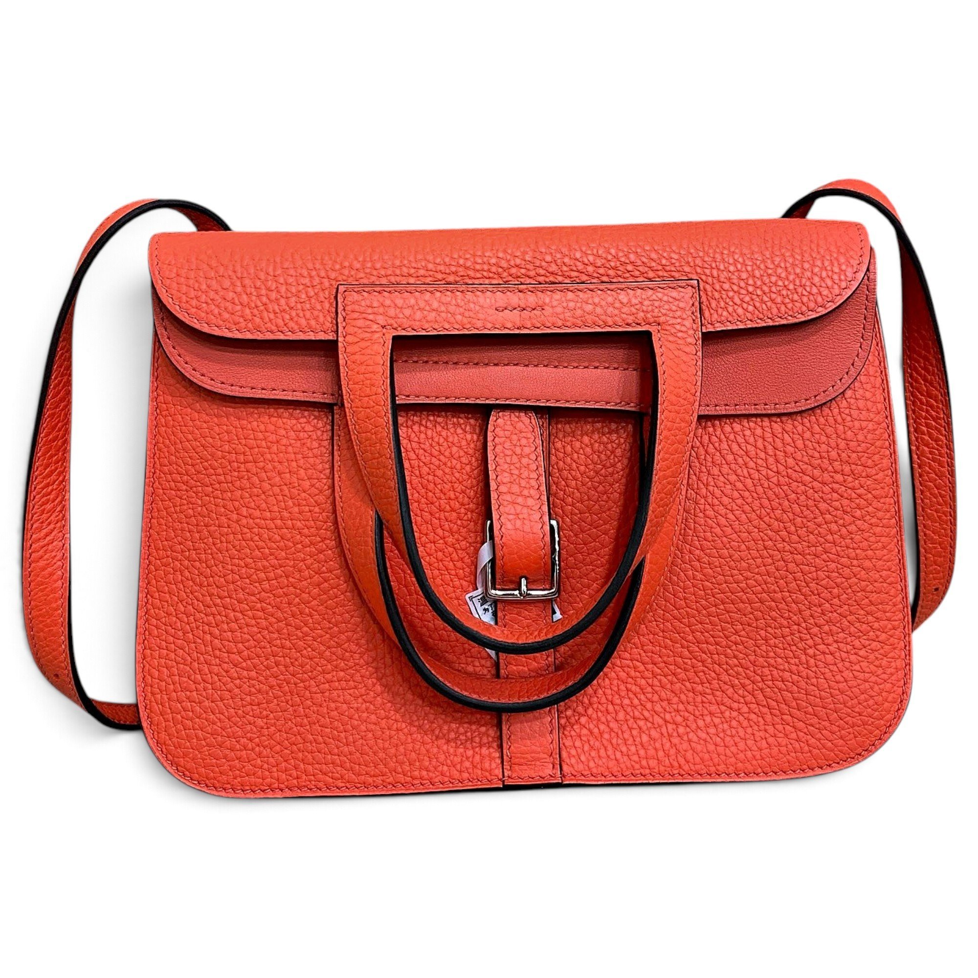 Halzan leather handbag