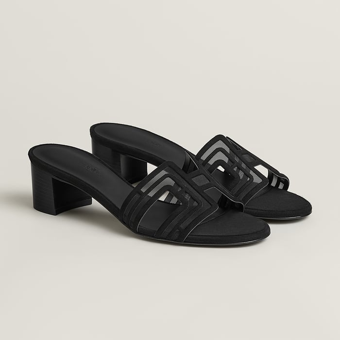 Noir Oasis Sandal