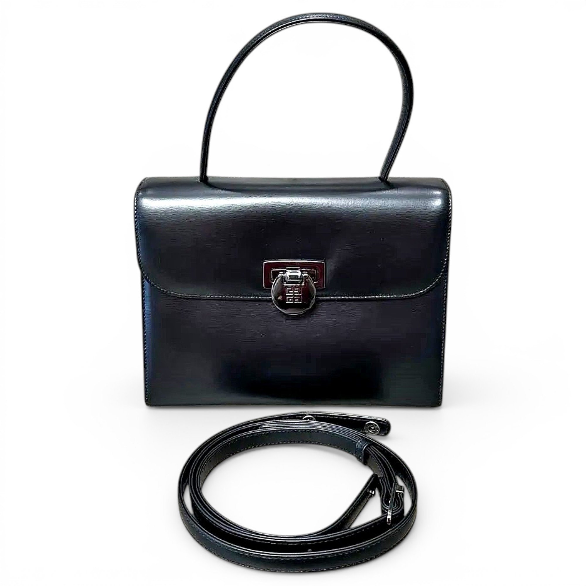 Leather crossbody bag