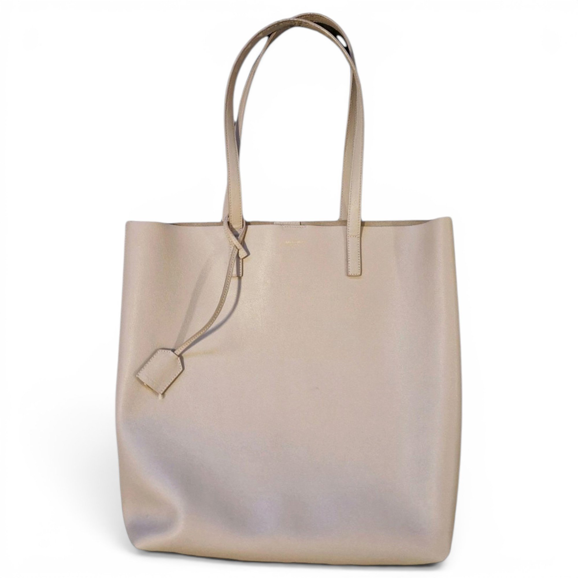 Shopping leather tote
