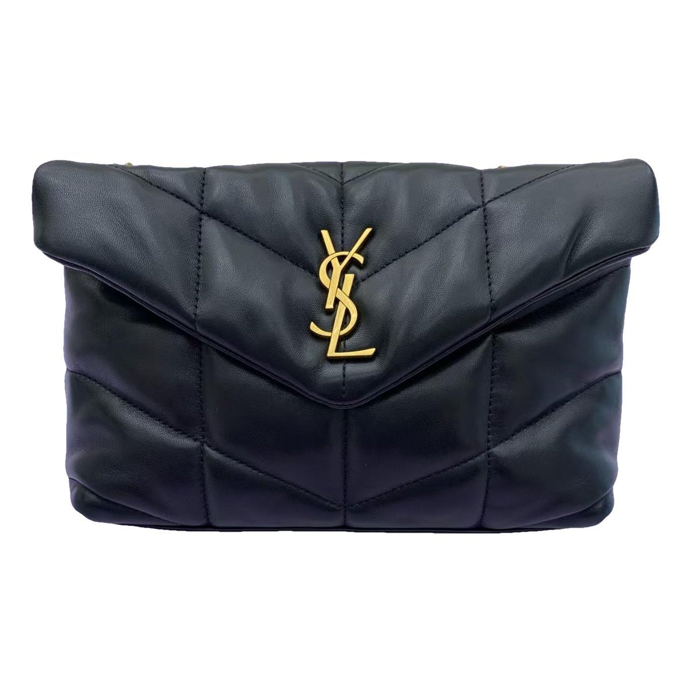 Loulou Puffer leather crossbody bag