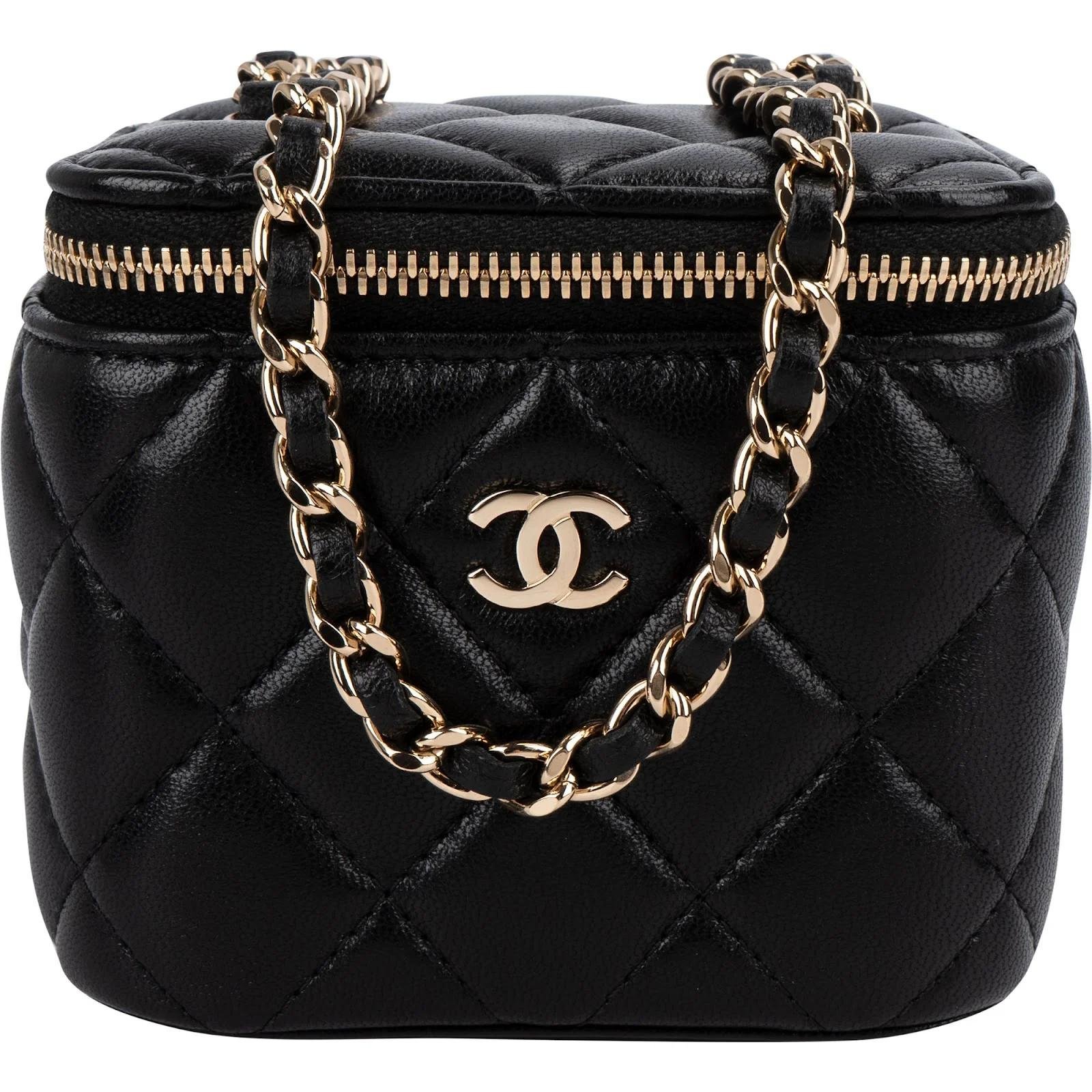 Vanity leather crossbody bag