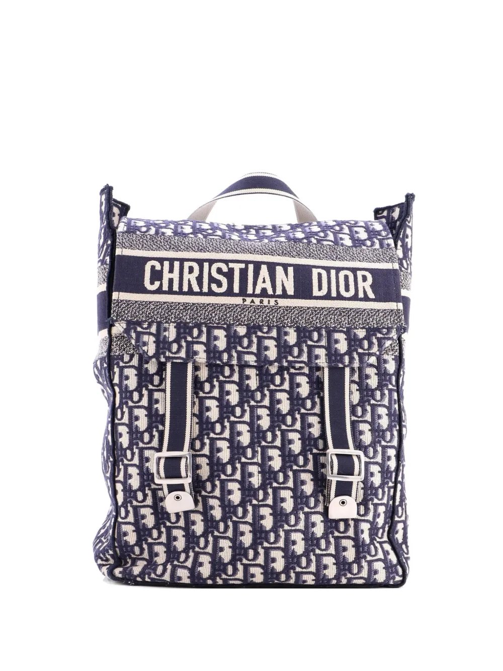 Flap Oblique Canvas Mini backpack