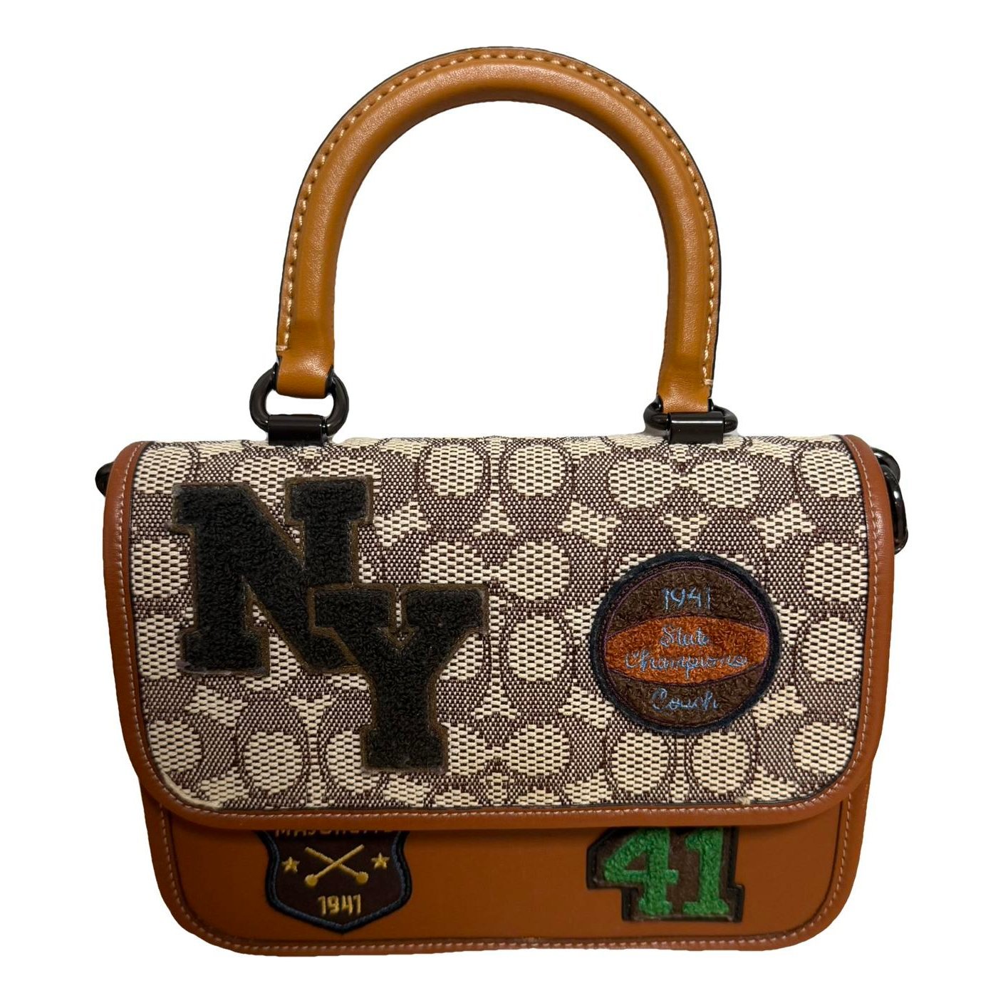 Leather crossbody bag
