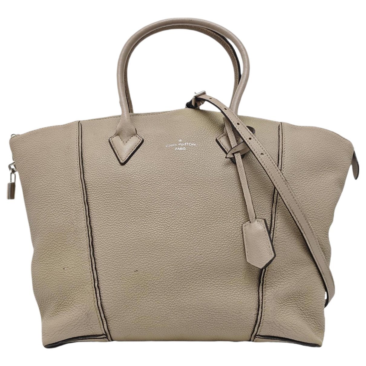 Lockit leather handbag