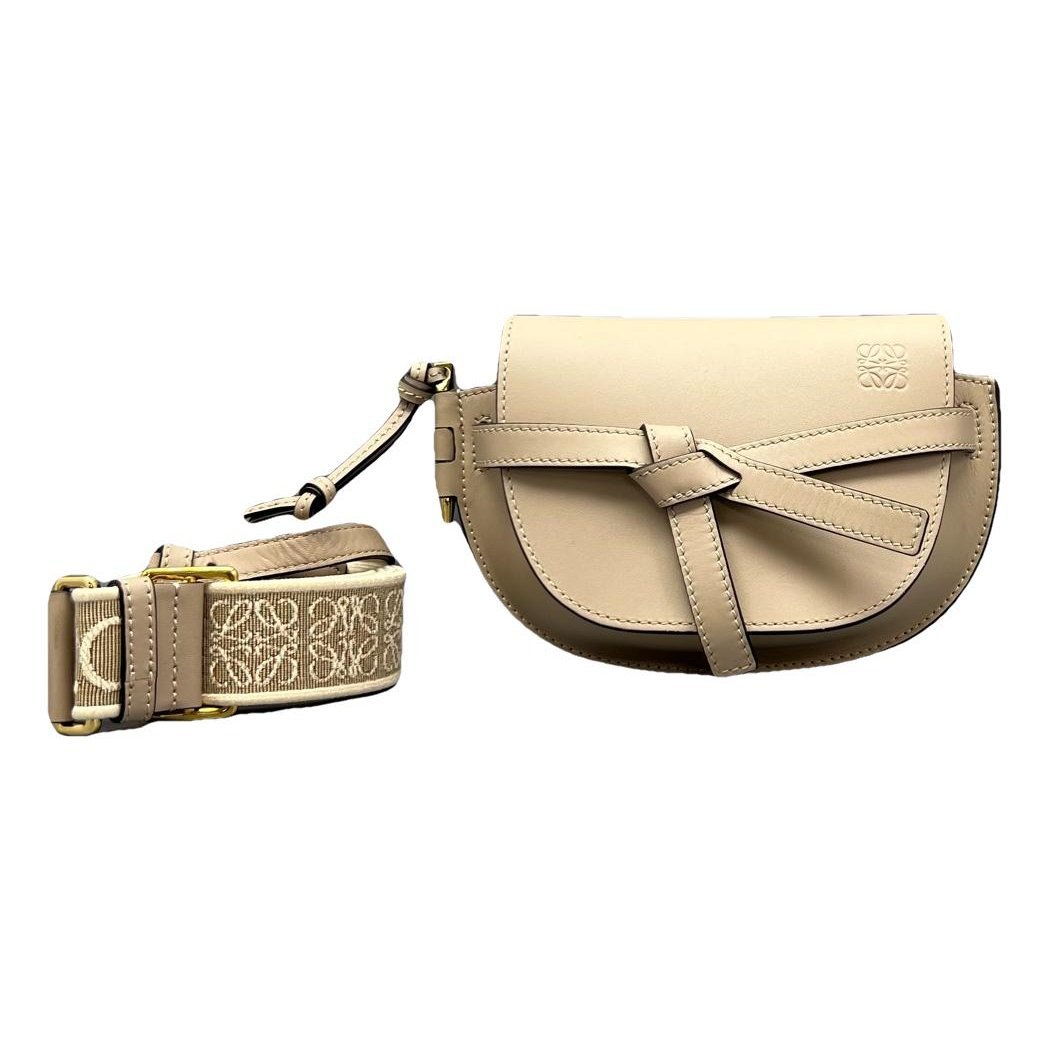 Gate leather crossbody bag
