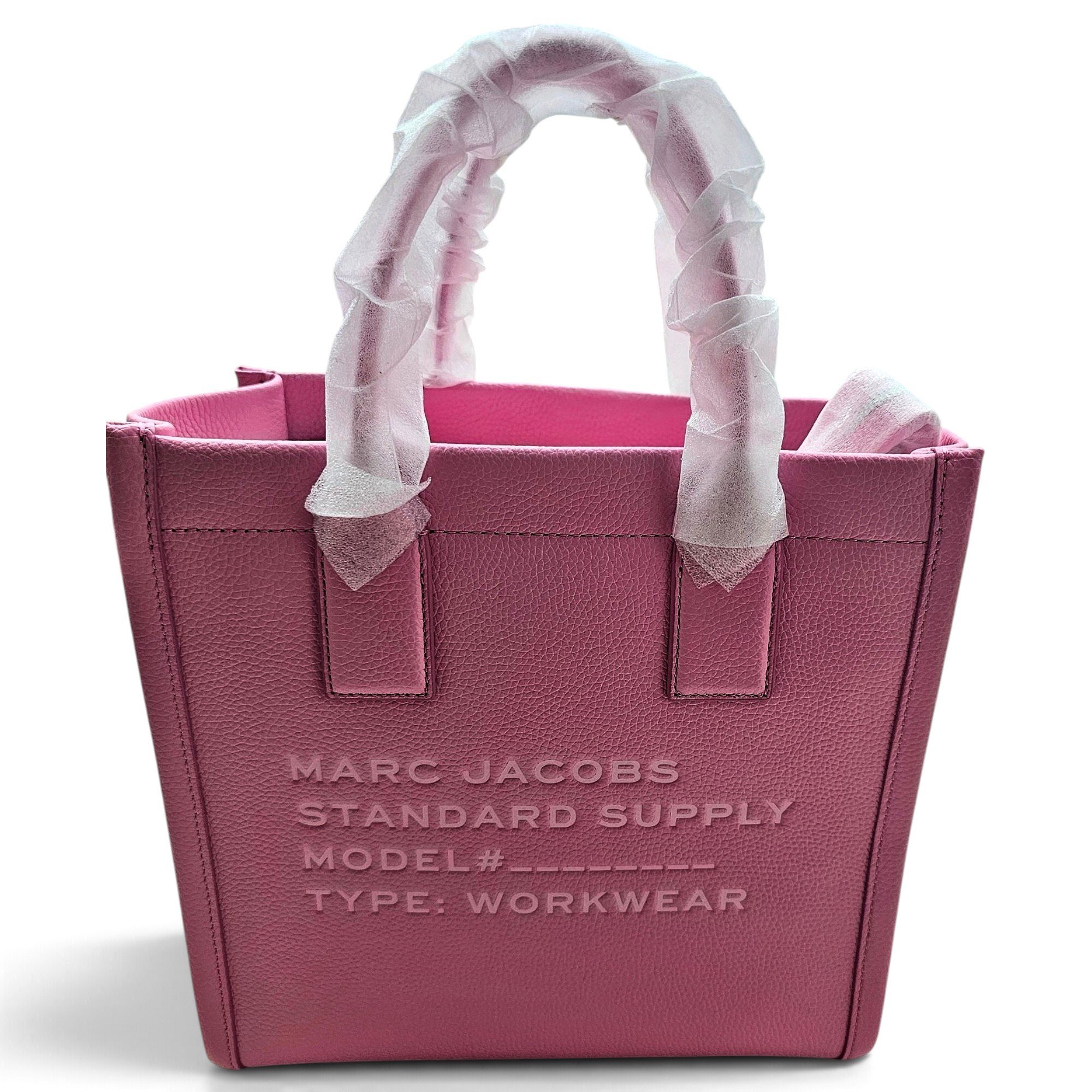 The Tag Tote leather tote