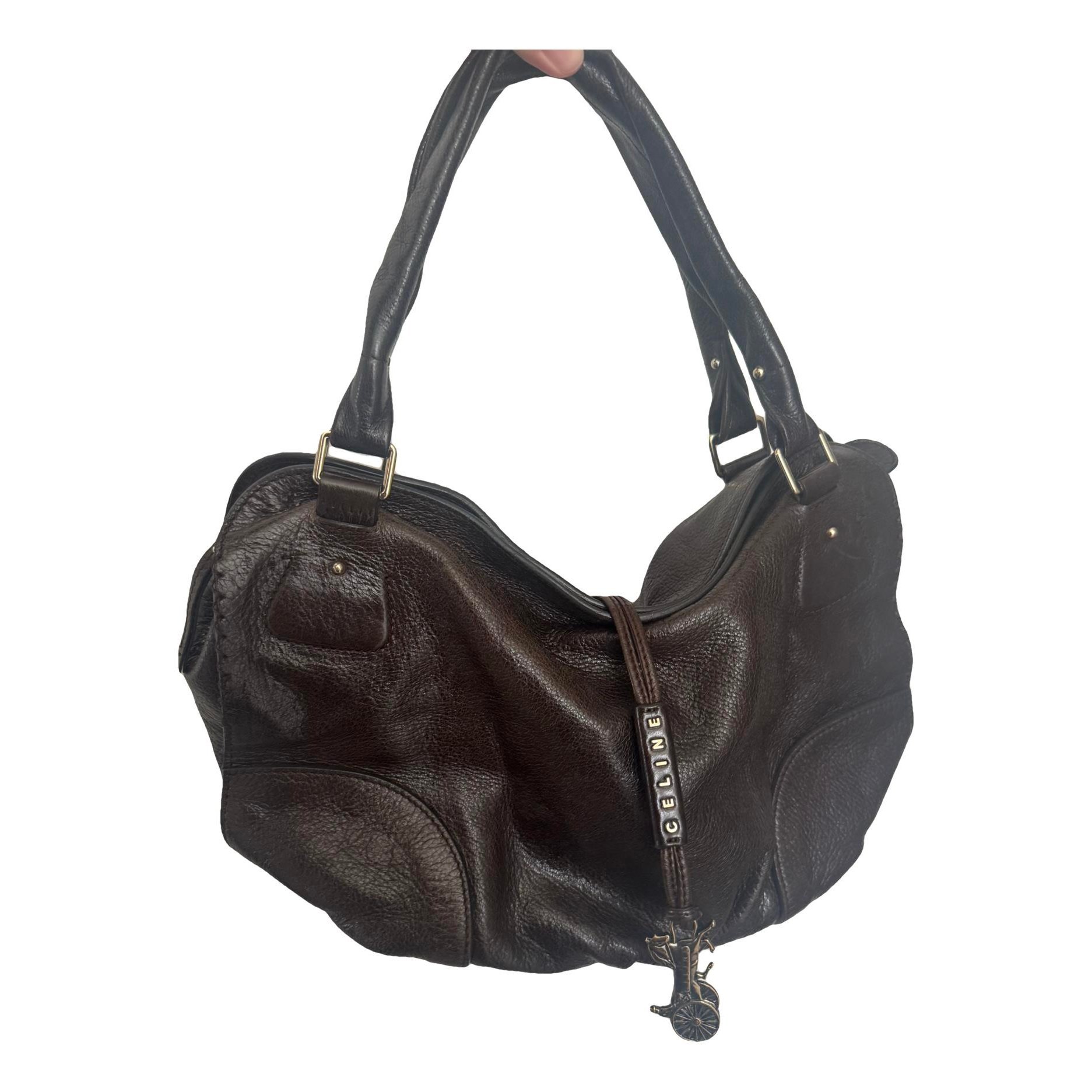 Leather handbag