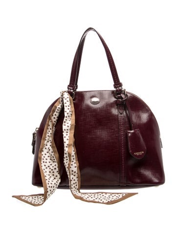 Leather Top Handle Bag