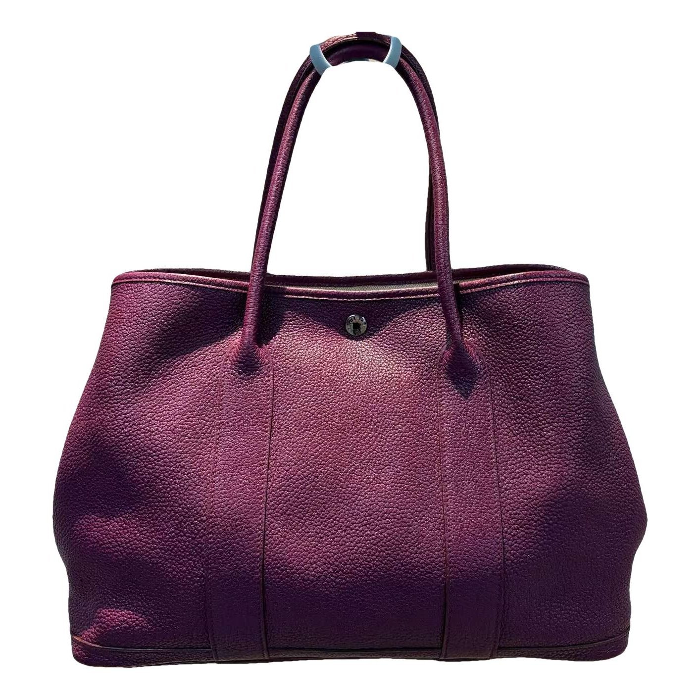 Garden Party leather handbag