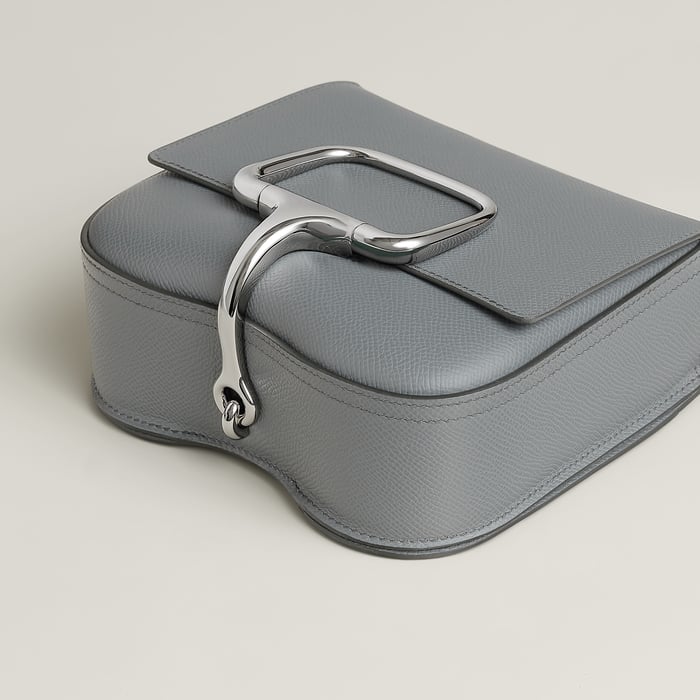 Gris Pantin Hermès Della Cavalleria Mini Bag II
