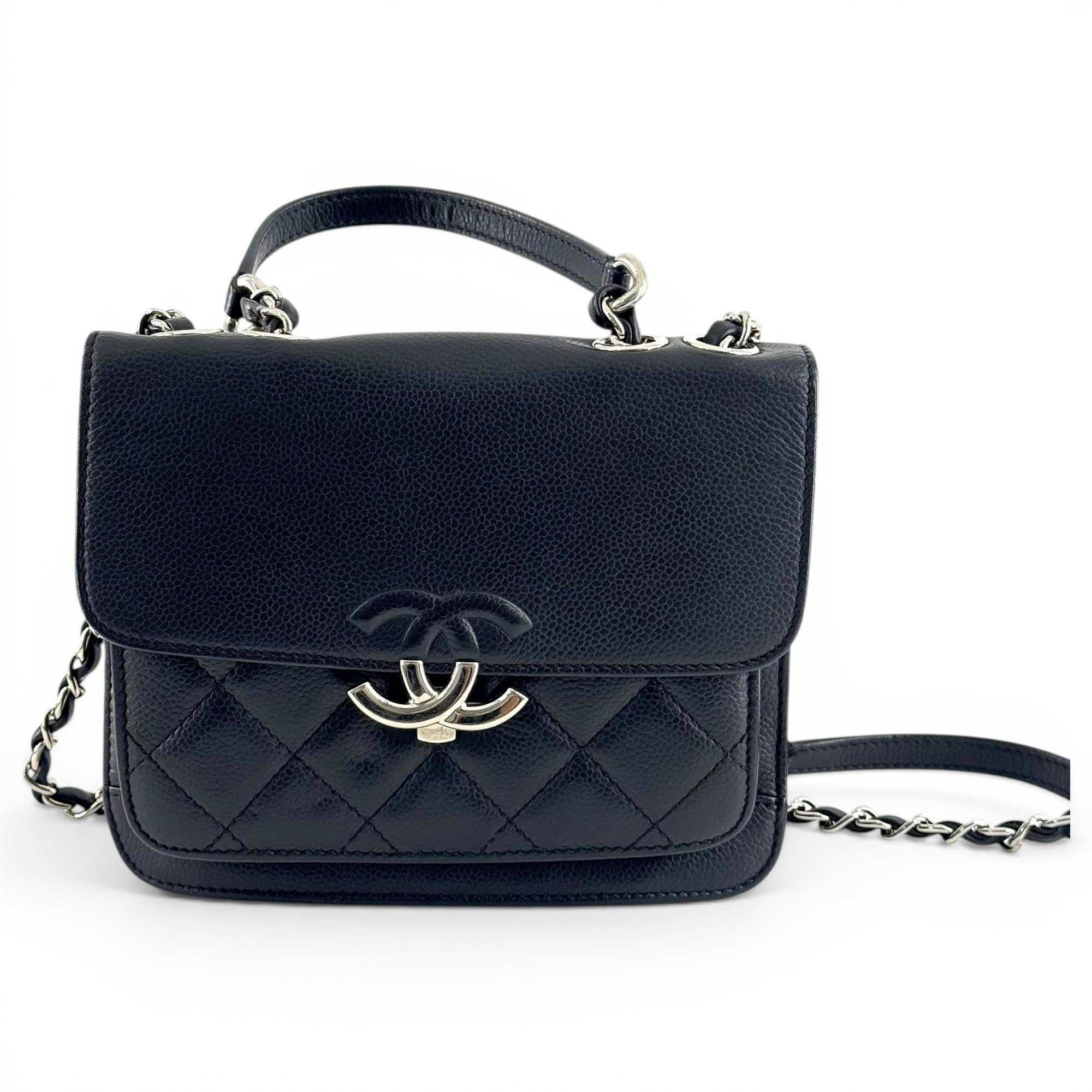 Leather handbag