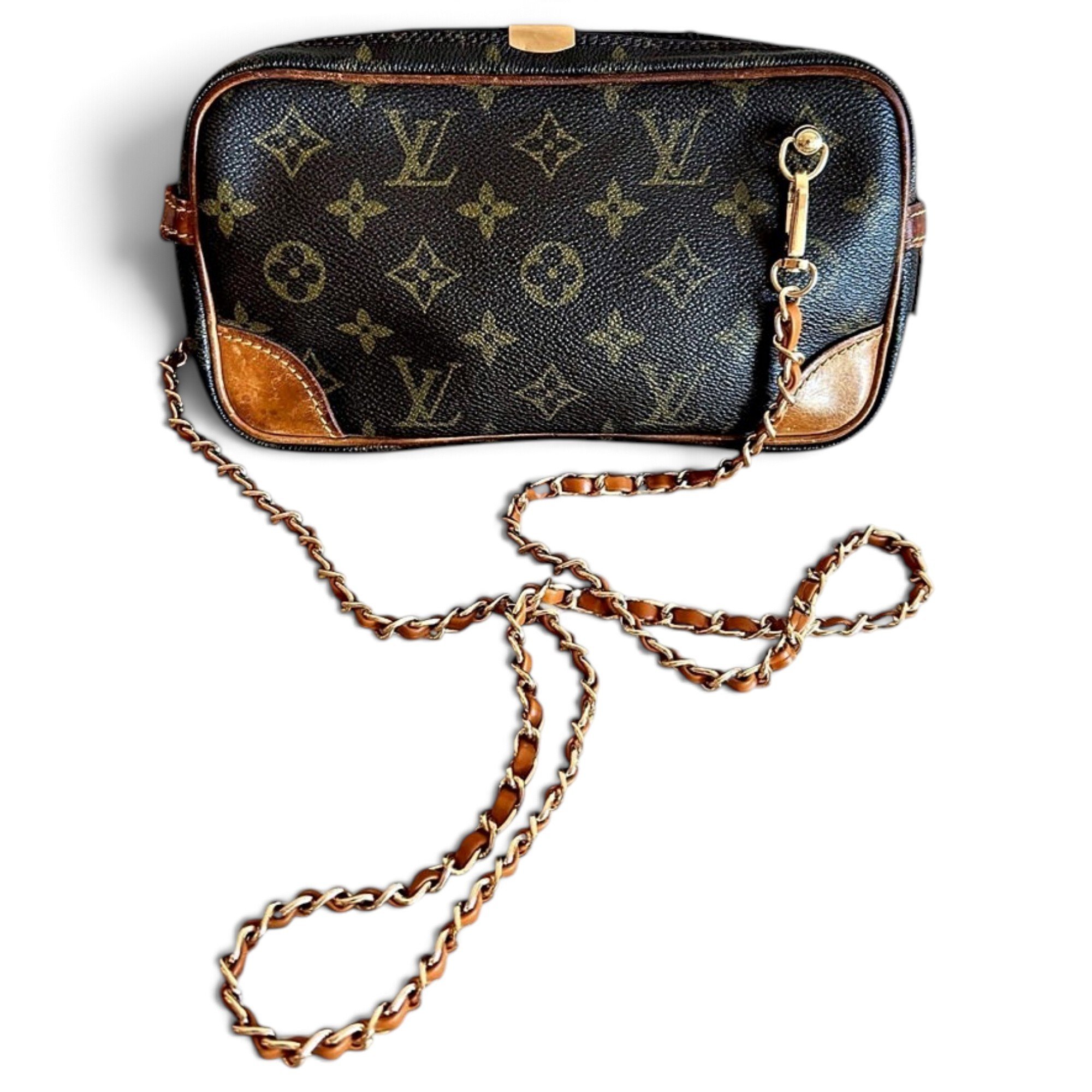 Marly vintage leather crossbody bag