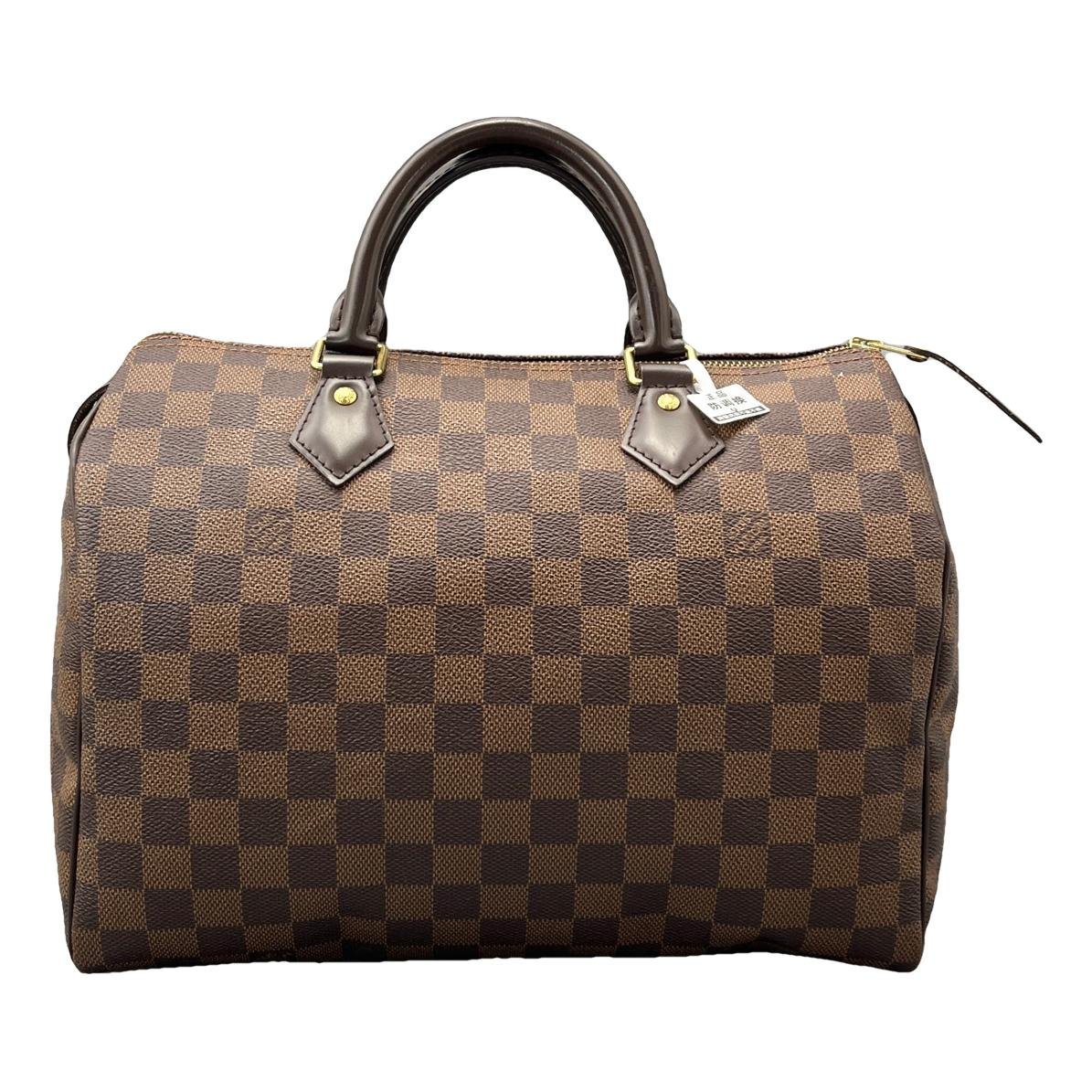 Speedy leather handbag