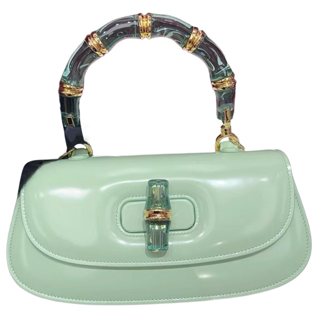 Bambou Diva leather handbag