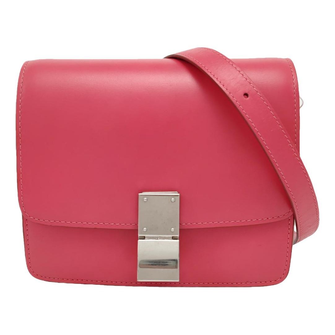 Classic leather crossbody bag