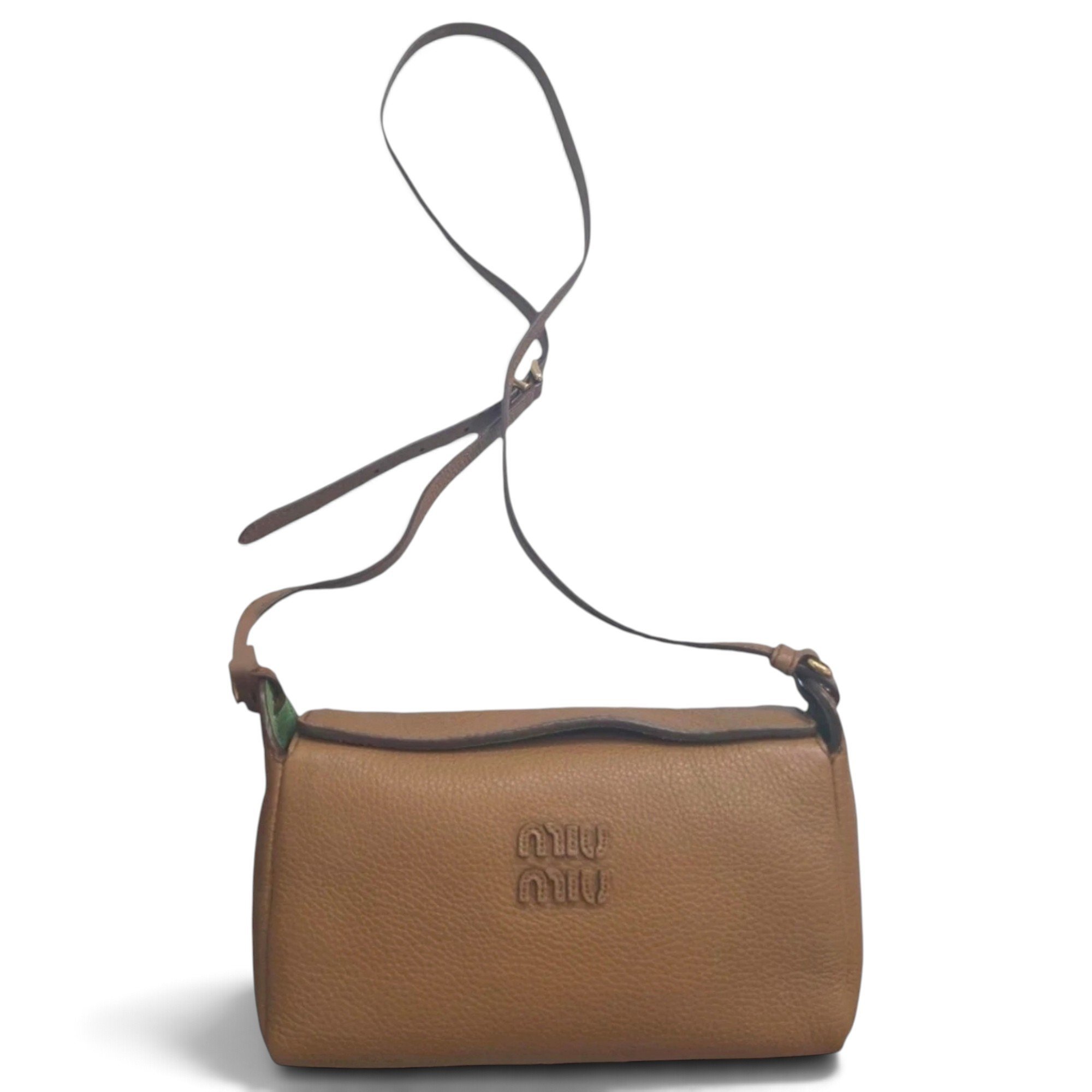 Leather crossbody bag