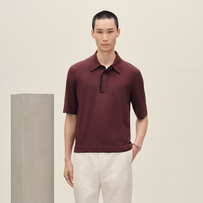 Bourgogne "H Bartack" Polo Shirt