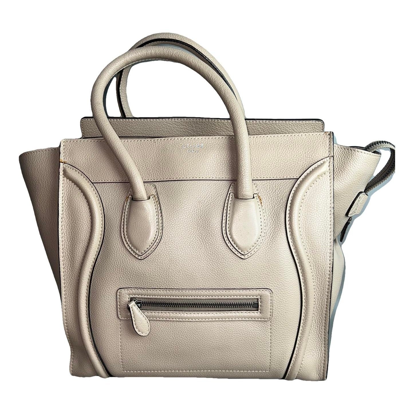 Luggage leather handbag