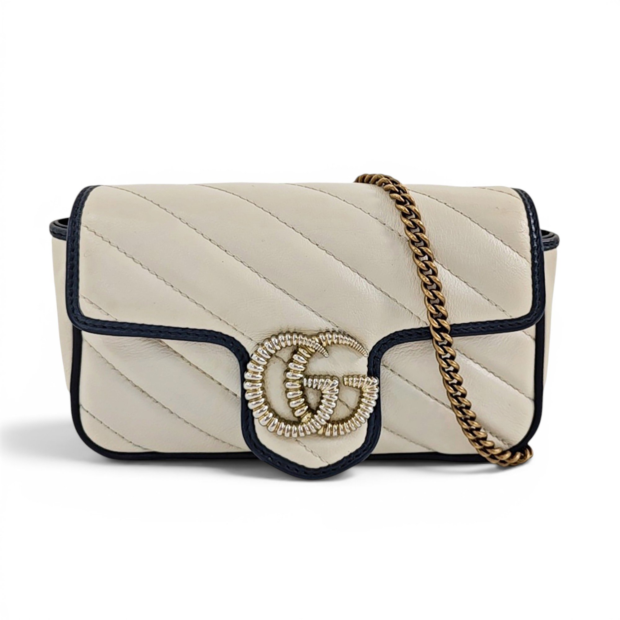 GG Marmont Flap leather handbag