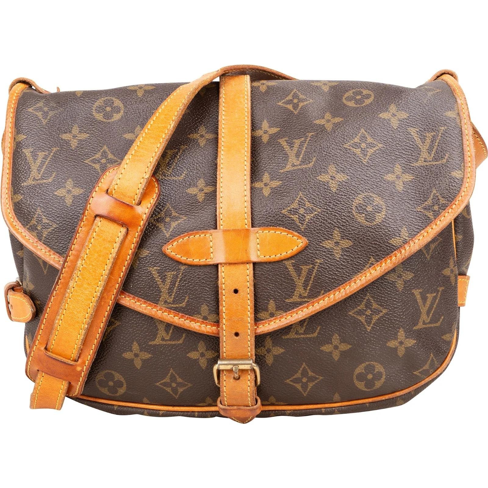 Saumur leather crossbody bag