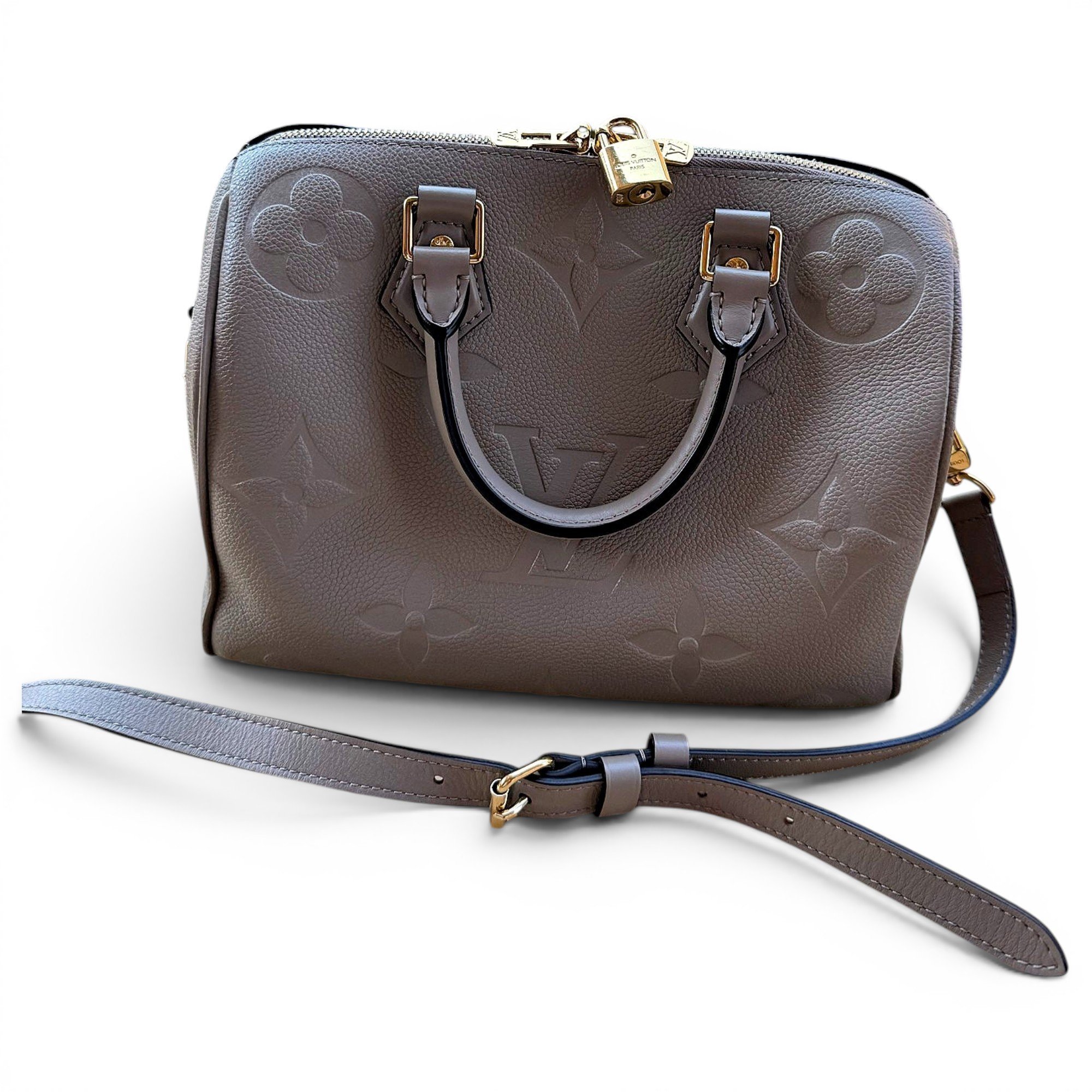 Speedy Bandoulière leather handbag