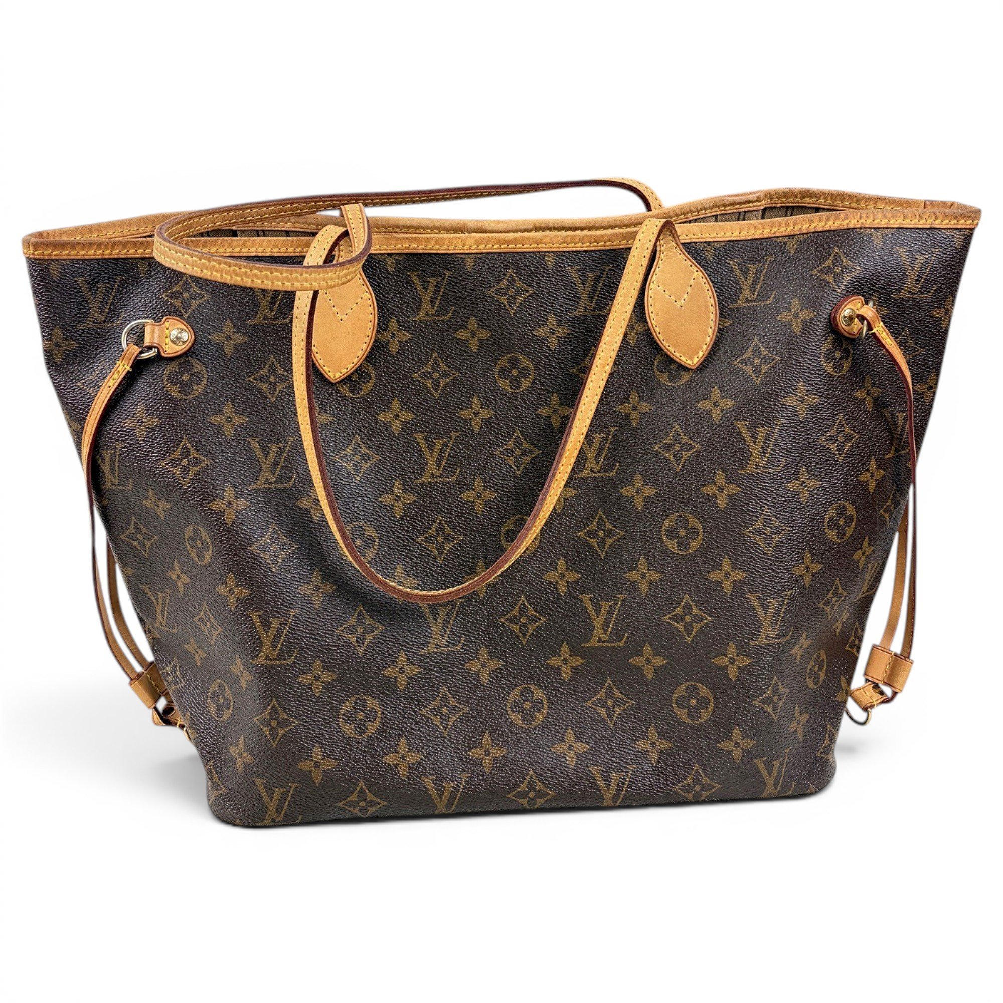 Neverfull leather handbag